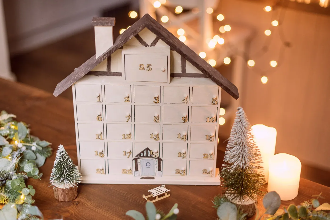 My Christmas Village DIY Advent Calendar | Fifi McGee