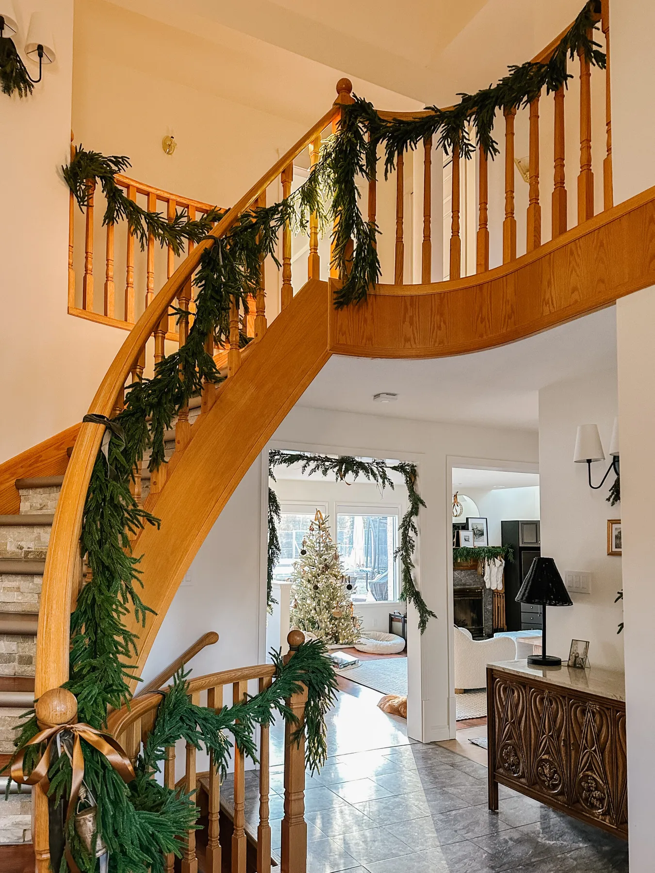 My Favourite Ways to Decorate with Ribbon Through the Holidays - Making it in the Mountains