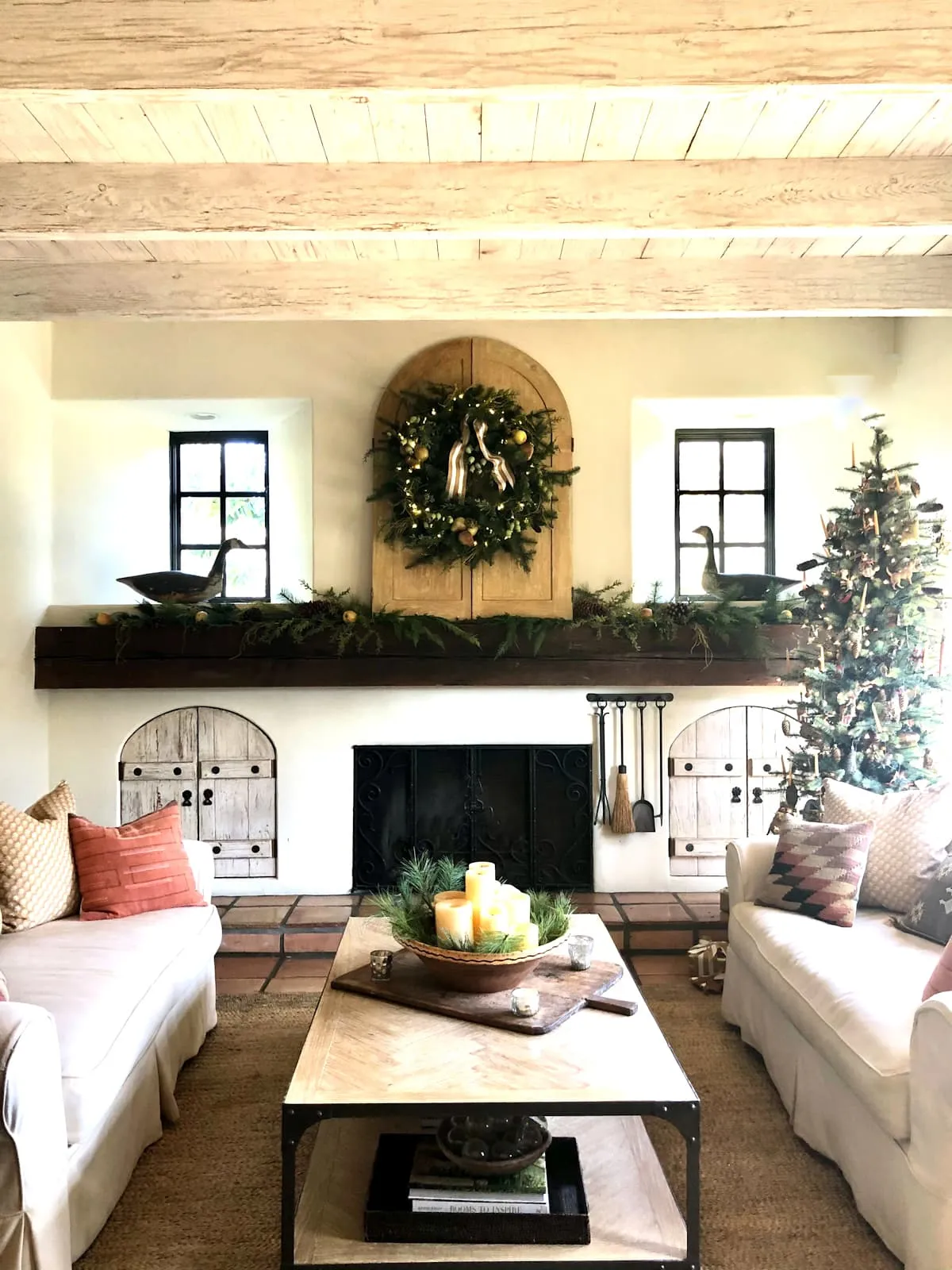 Nature Inspired Christmas Decor in my Home - Cindy Hattersley Design