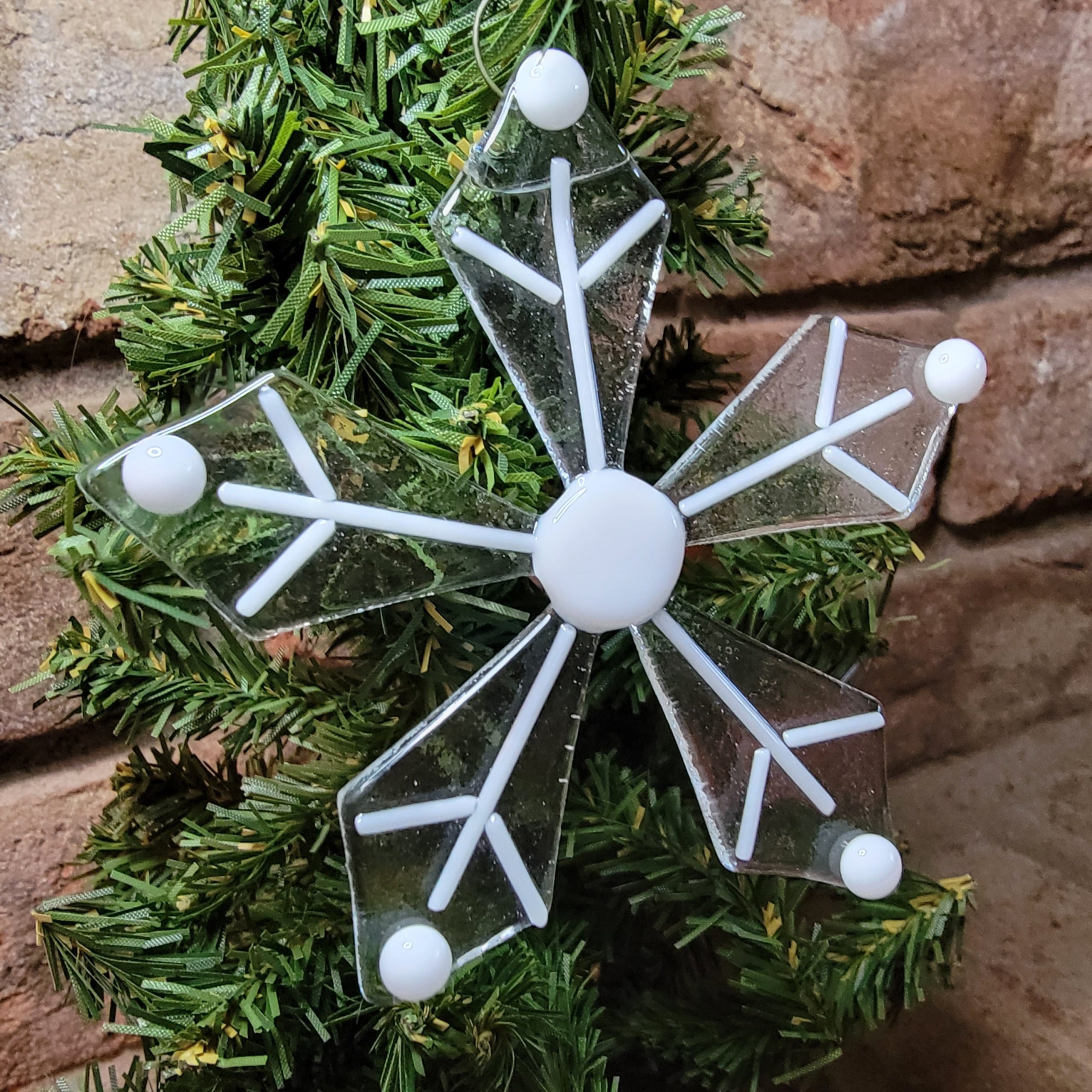 NEW! Fused Glass: Snowflake Ornaments: Saturday, Dec 3 - www.waterstreetglassworks.org