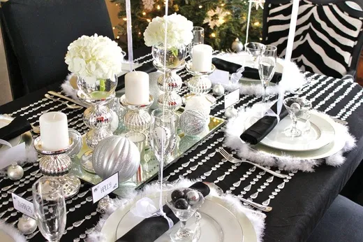 New Years 2011: The Black & White Dinner Party – La Vita Bella Events