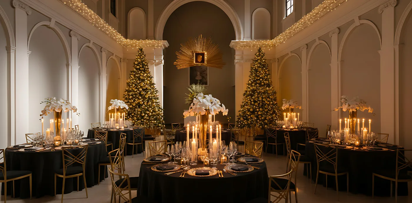 New Year's Eve 2026: the Golden Gala Dinner at Collegio alla Querce,  Auberge Collection