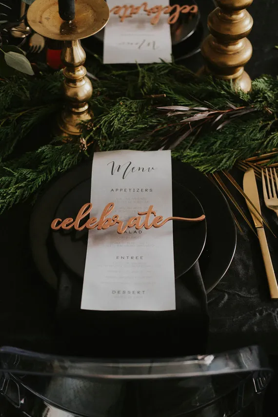 New Years Eve wedding ideas | NYE party ideas | 100 Layer Cake