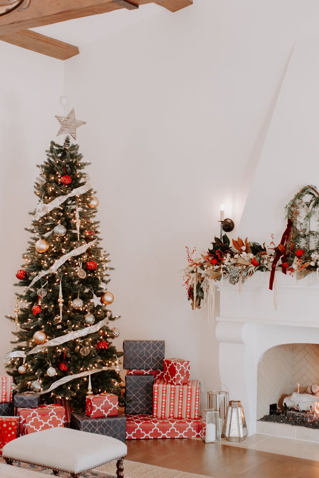 Non-Traditional Holiday Home Decoration Ideas - Feathered Arrow