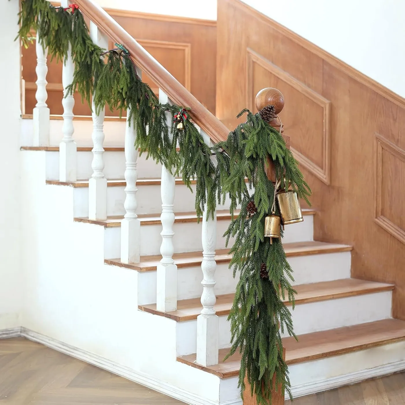 Norfolk Pine Garland - 9ft Artificial Christmas Barbados | Ubuy