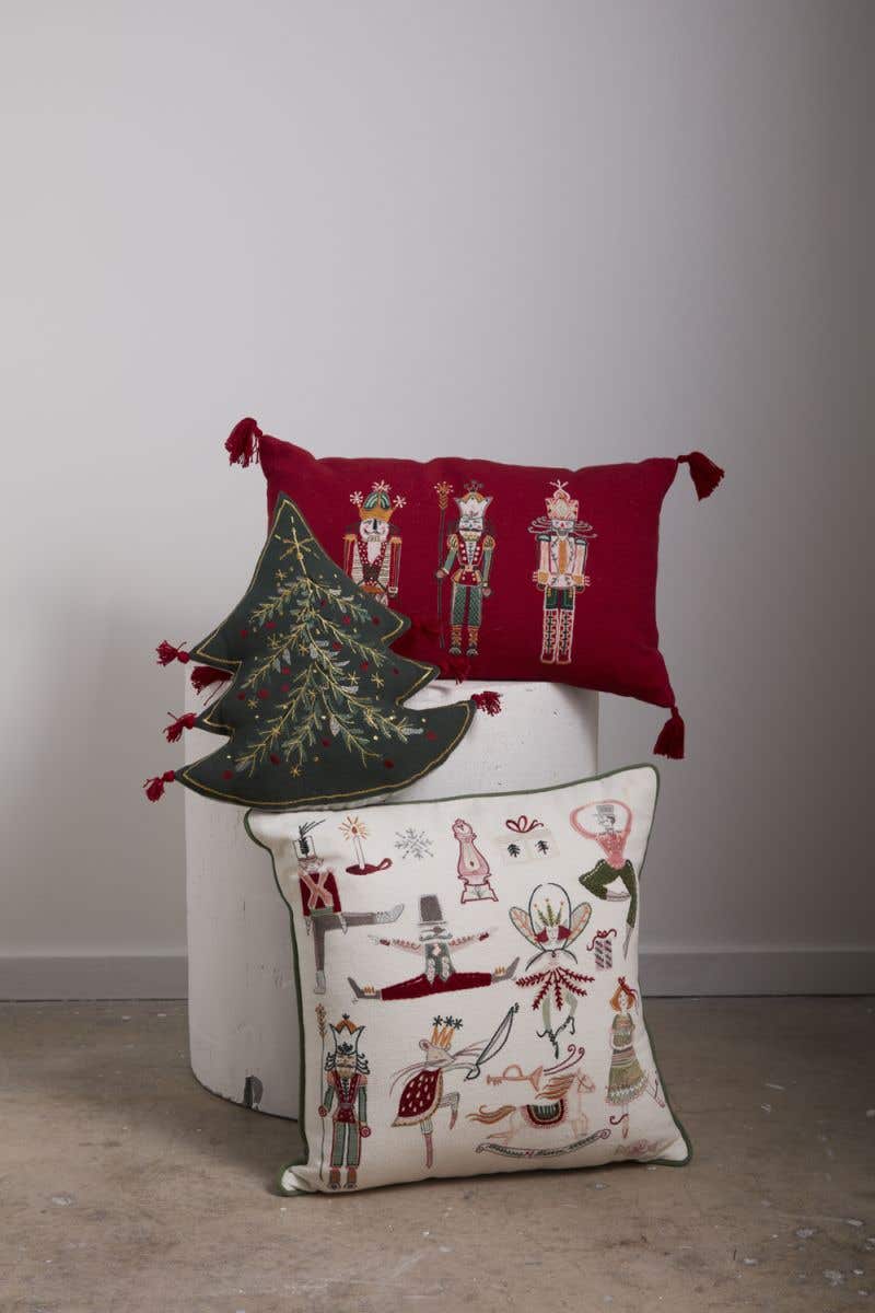 Nutcracker's Waltz Pillows | The Gilded Thistle