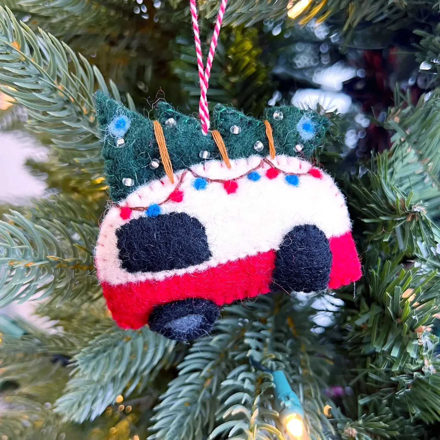 Ornaments 4 Orphans Camper Felt Wool Chirstmas Ornament - Cottonwood  Kitchen + Home