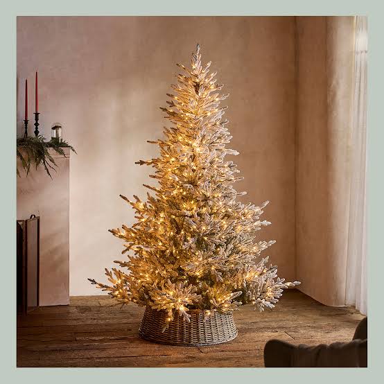 Our Favorite Scandi-Inspired Faux Christmas Trees (+ Pretty Garlands And Wreaths!) - Emily Henderson
