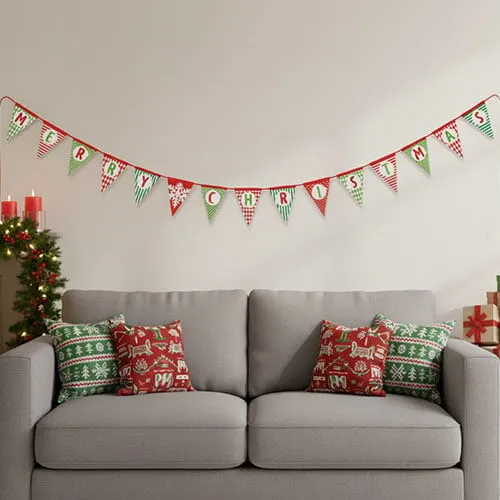 Party Banner Banner Seasonal Wall Décor Party Holiday Season Banners Indoor Outdoor – TRITAMI