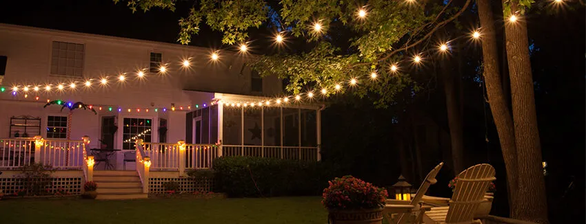 Patio Lights - Yard Envy