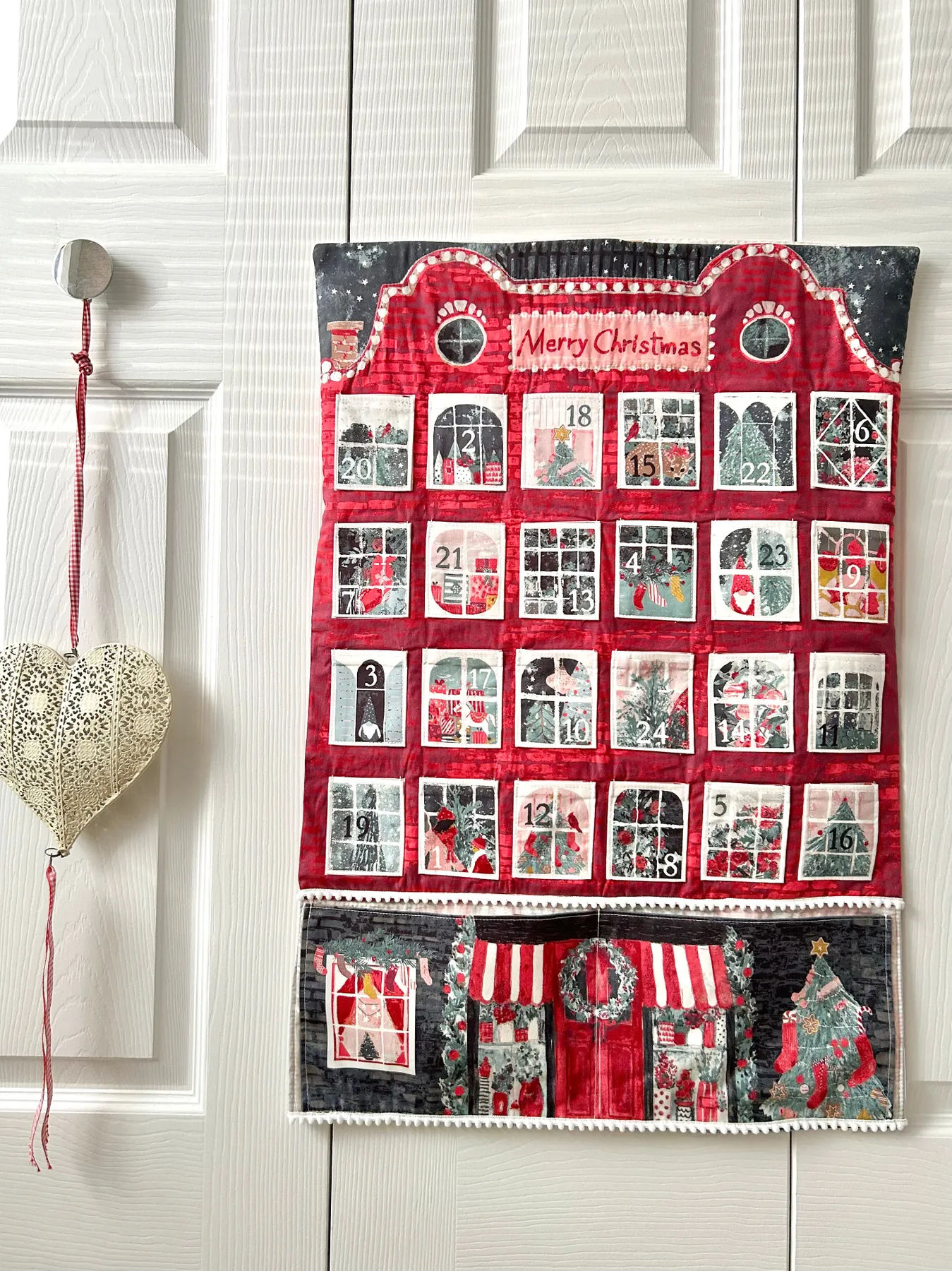 Pattern Advent Calendar Craft Fabric Panels Advent Calendar Panel Two Yard Fabric Bundle – Sew Sofia