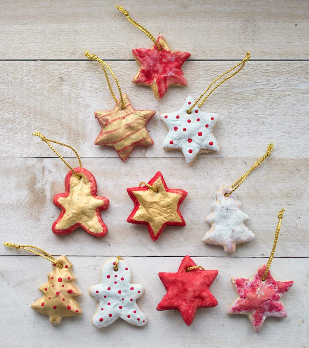 Peppermint Bath Salt Ornament Gift Idea - Domestically Designed Peppermint  Bath Salt ornament star