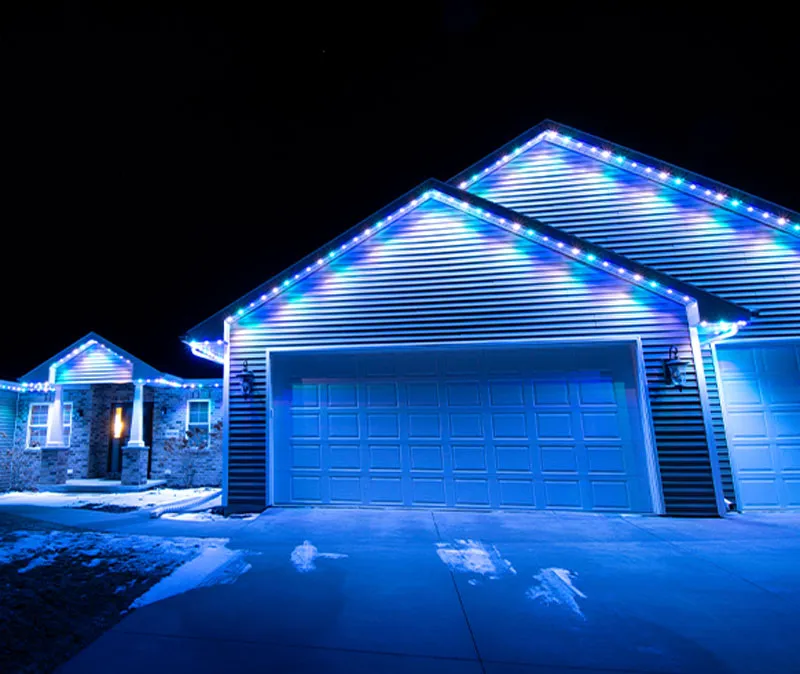 Permanent Outdoor LED Lighting in Stevens Point, Wisconsin - Northern Lights  Wisconsin