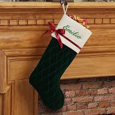Personalized Quilted Christmas Stockings - Winter Classic - Customer Reviews