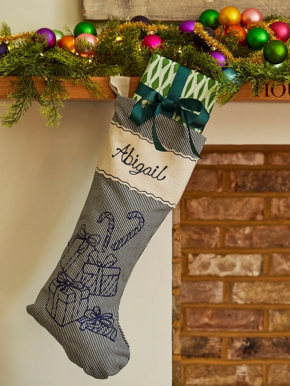 Personalized Stockings Striped Christmas Christmas Stockings 23 Personalized  Christmas Stockings 2022 Monogrammed Stockings