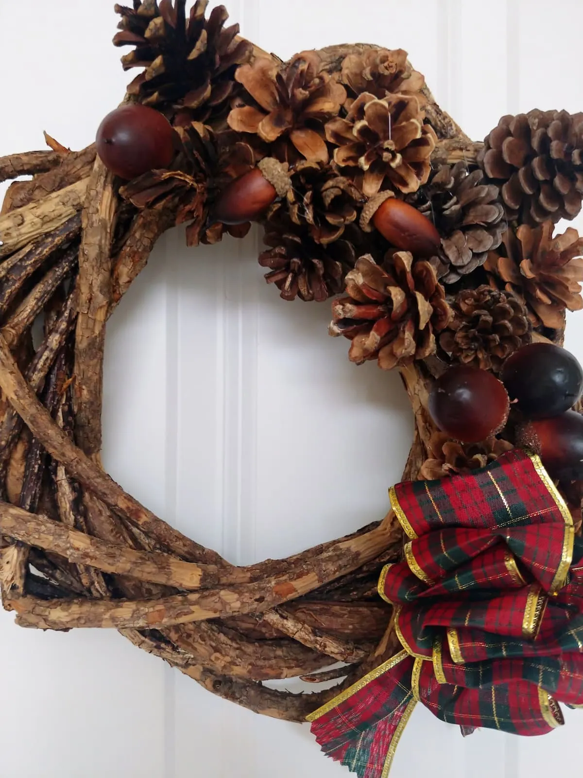 Pinecone Wreath DIY