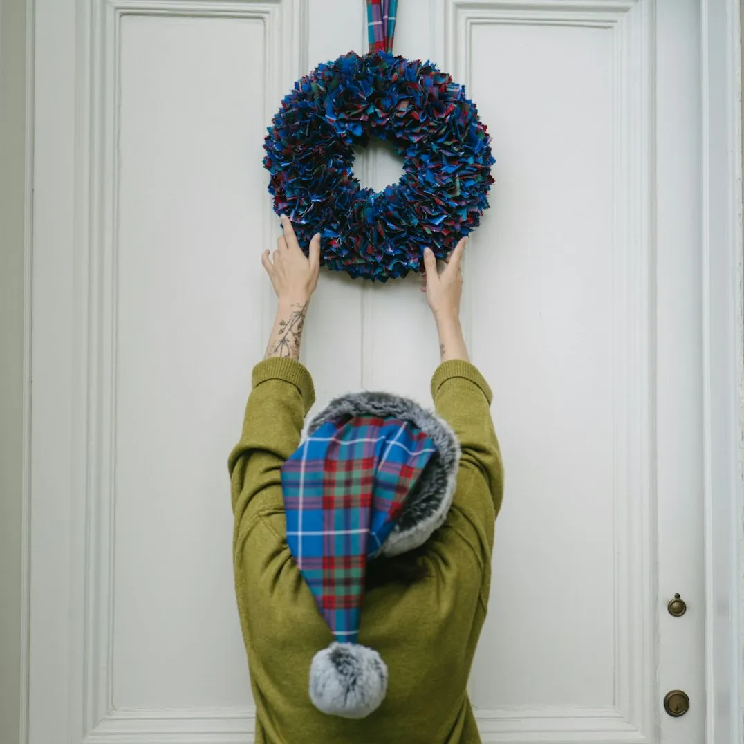 Plaid Wreath in your choice of Plaid | ScotlandShop
