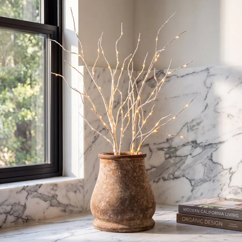 Plow & Hearth 34' Birch Lighted Branches & Reviews | Joss & Main