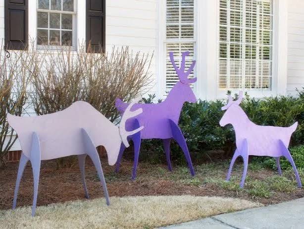 Purple Christmas Decorations | Purple Holiday Decor Ideas | HGTV
