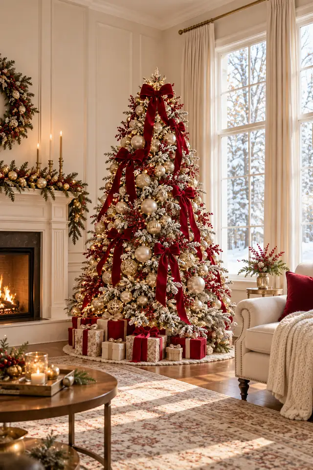 Red Christmas Decor Ideas That Make Every Room Feel Festive - Our Happy Corner