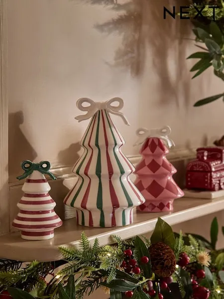 Red Christmas Decorations | Dark Red & Burgundy Xmas Decorations