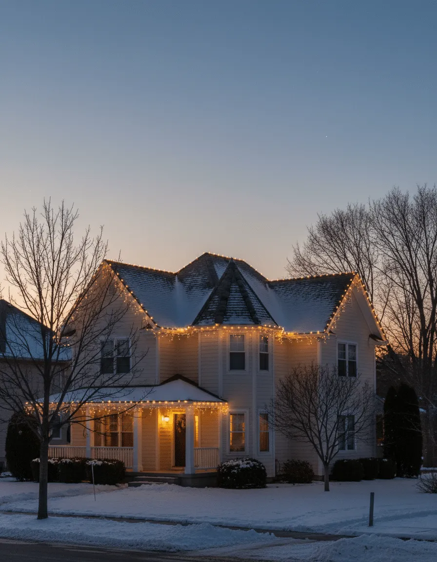 Roofline Christmas Lights | Custom LED Design & Installation