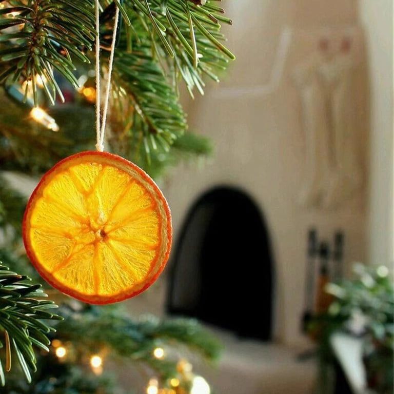 Rustic Christmas Decorations Set Natural Wood Lemon Slices DIY Ornament Kit  for Christmas Tree Garland Making Holiday Craft Supplies Photography Props  - Walmart.com