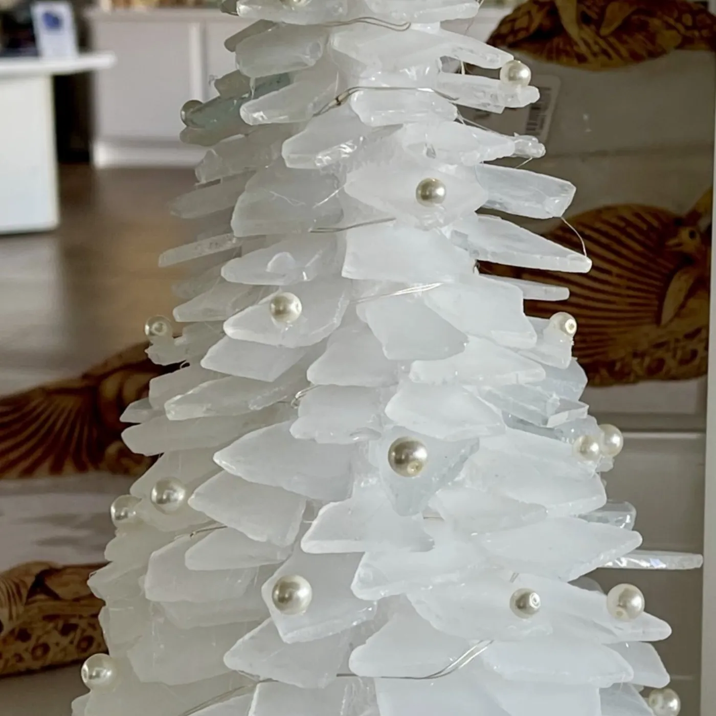 SEA GLASS TREE, large, @12-14', SUSM - Rare Earth Gallery