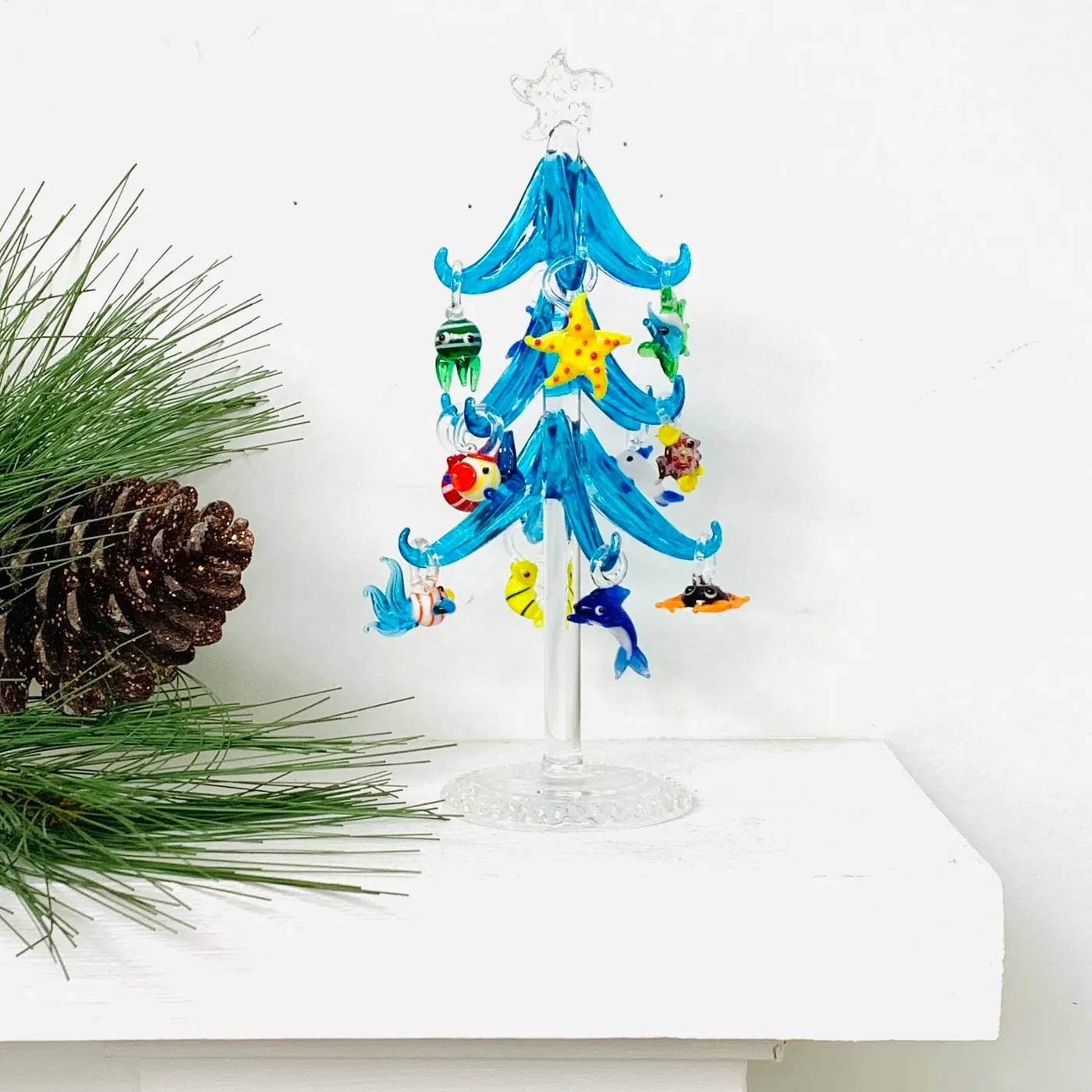 Sea Life - Glass Tree 6 - Luke Adams Glass Blowing Studio