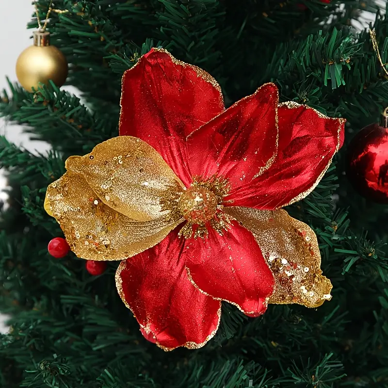 set 4 christmas tree ornaments in glittering - Temu Kuwait