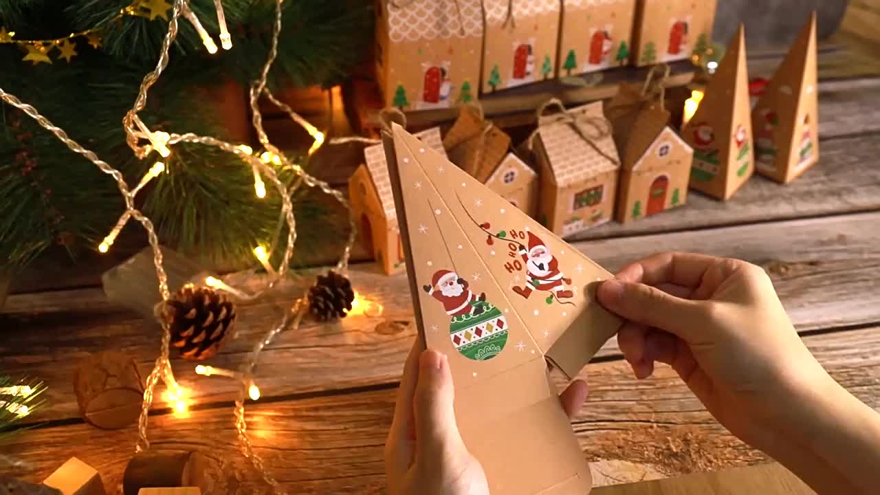 set christmas house candy box retro gingerbread house - Temu Saudi Arabia