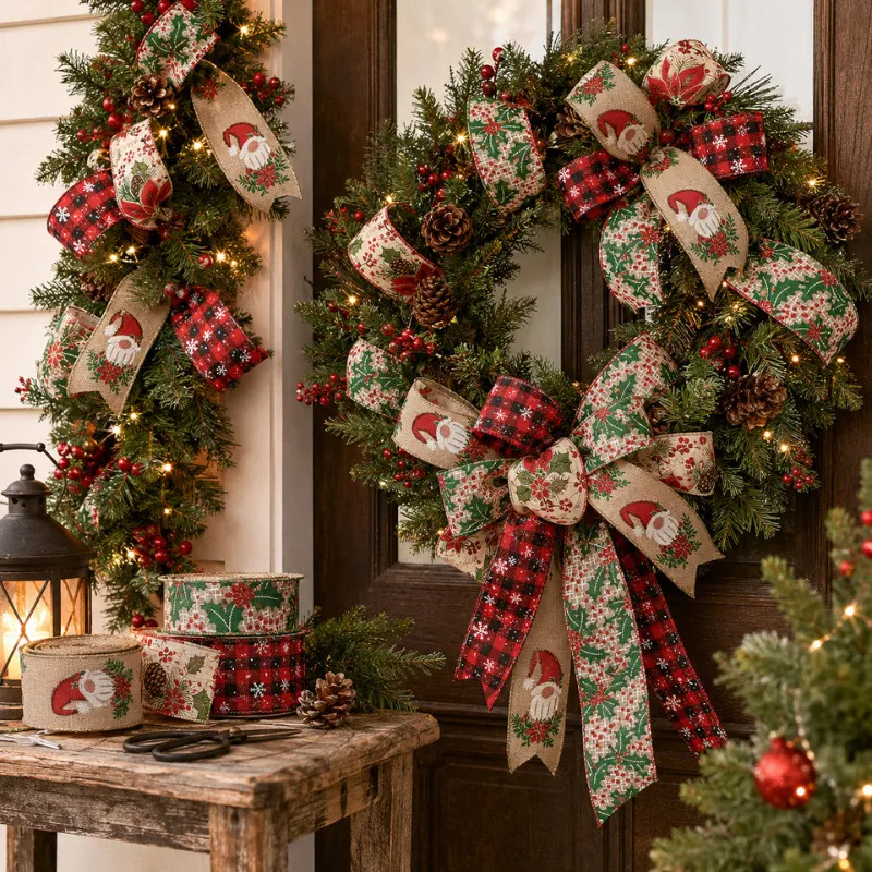 Shop christmas tree ribbon plaid for Sale on Shopee Philippines