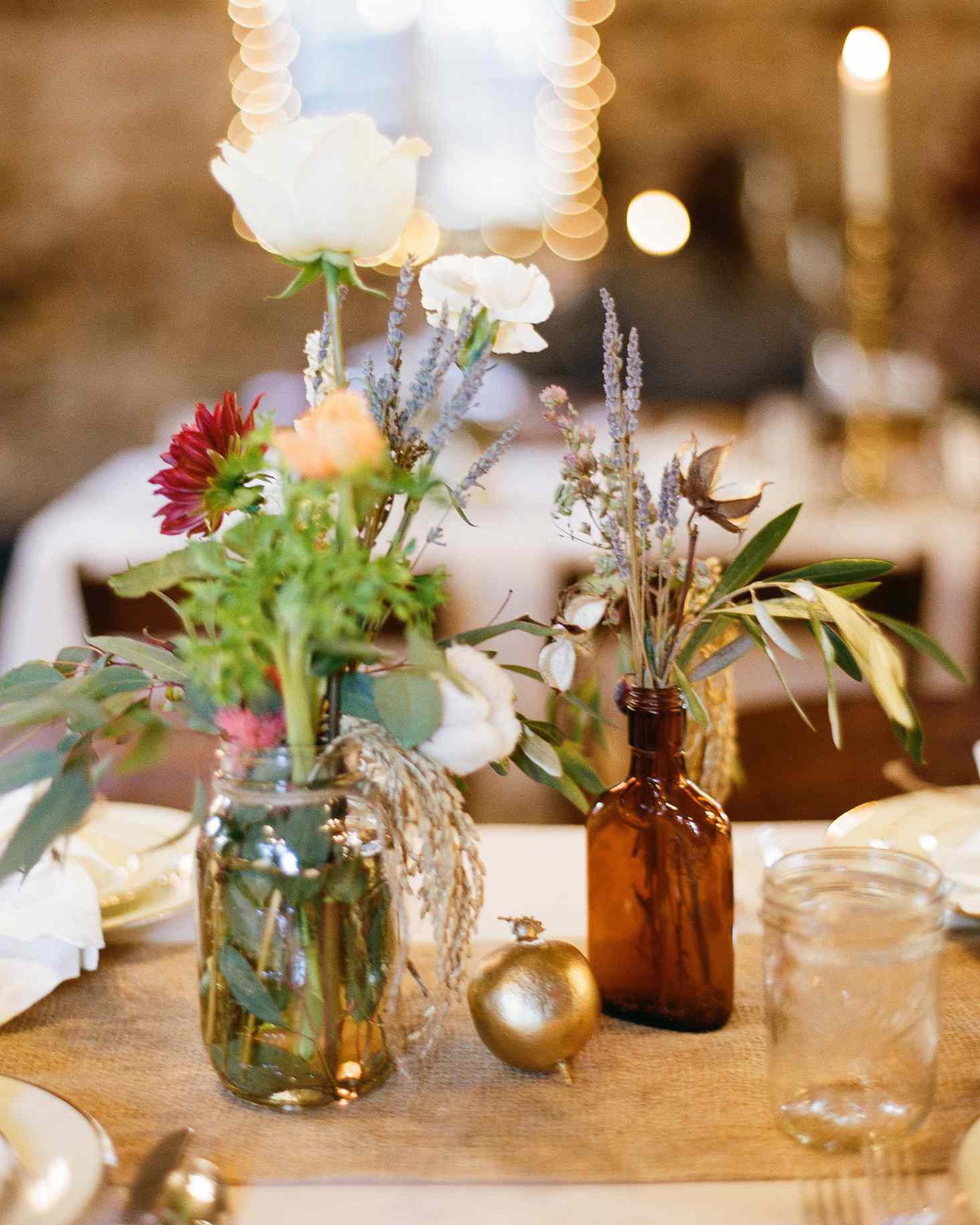 Simple Wedding Centerpieces We Love