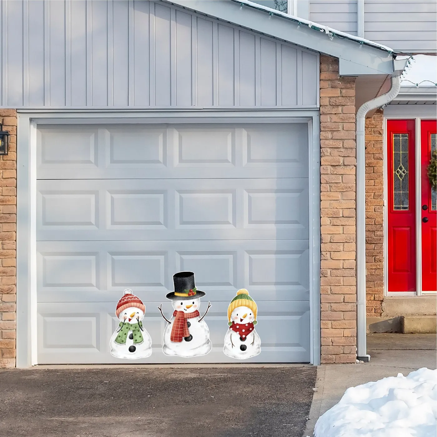 Snowman Christmas Magnets | Christmas Decorations | 3 Pieces – Banner Giant