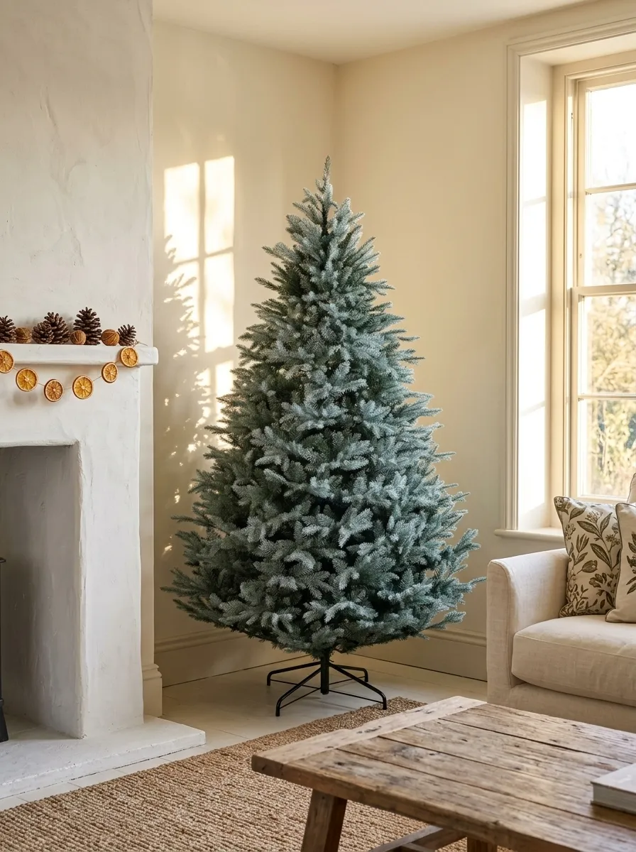 Snowy Artificial Christmas Trees | Santa's Valley