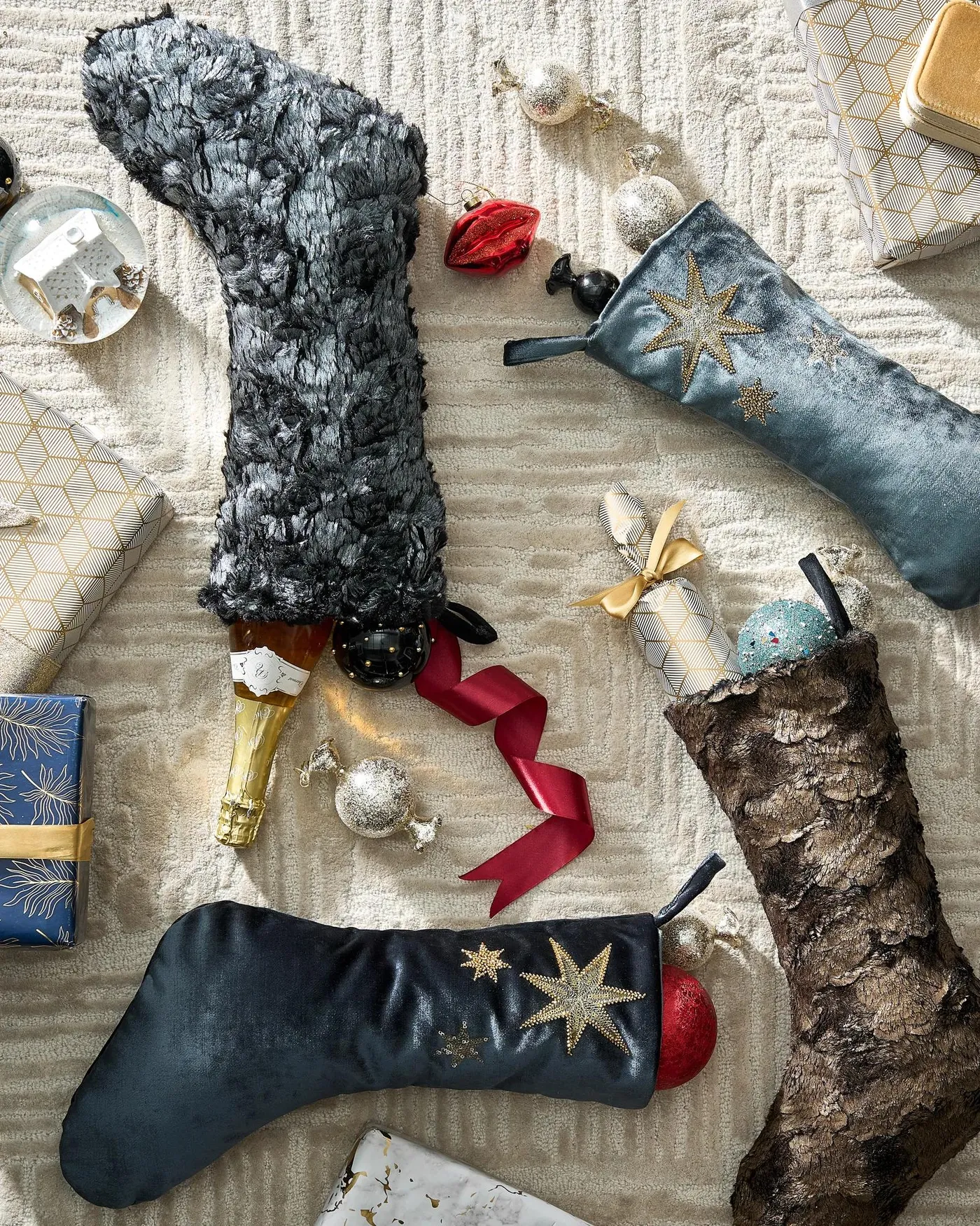 Starlit Holiday Stocking | Z Gallerie