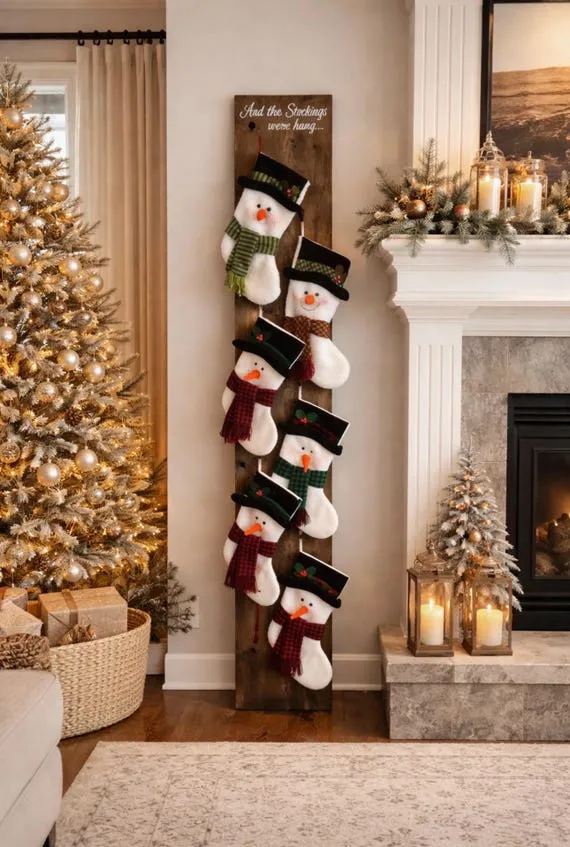 Stocking Holder Tree Christmas Christmas Stockings Stocking Hanger|stocking  Holder|stocking Hook|vertical Stocking Hanger|no Mantel Stocking  Hanger|free Standing Stocking Hanger Holder