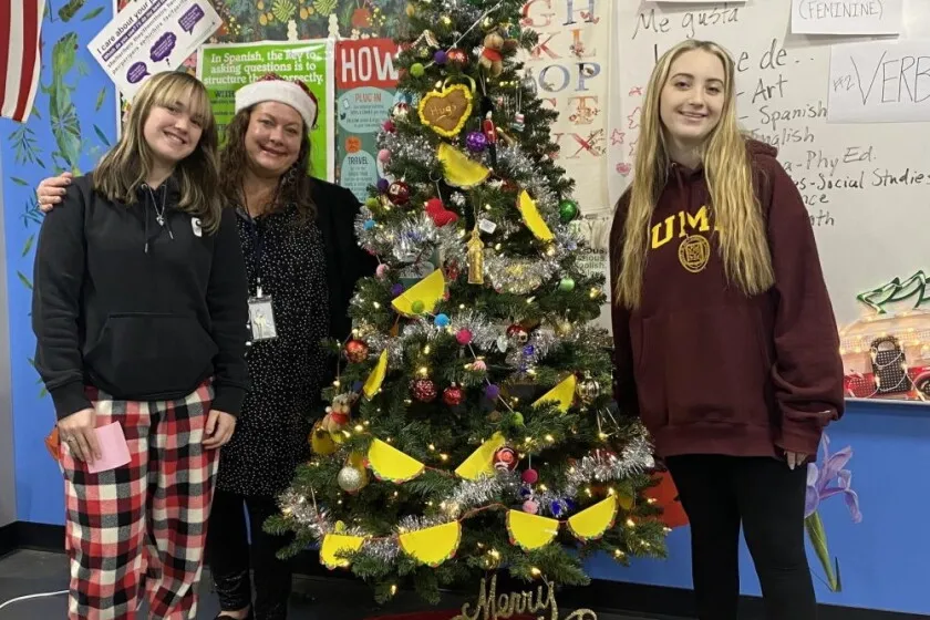Students buy Superior High School teacher new Christmas tree - Superior  Telegram | News, weather, sports from Superior Wisconsin
