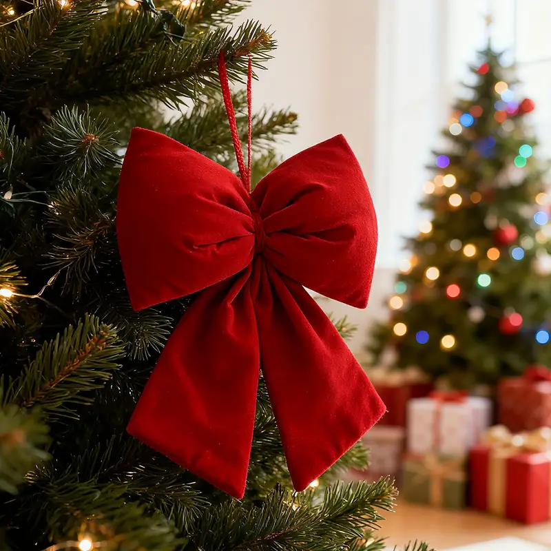 stunning oversized christmas bow ornament holiday bow - Temu Bahrain