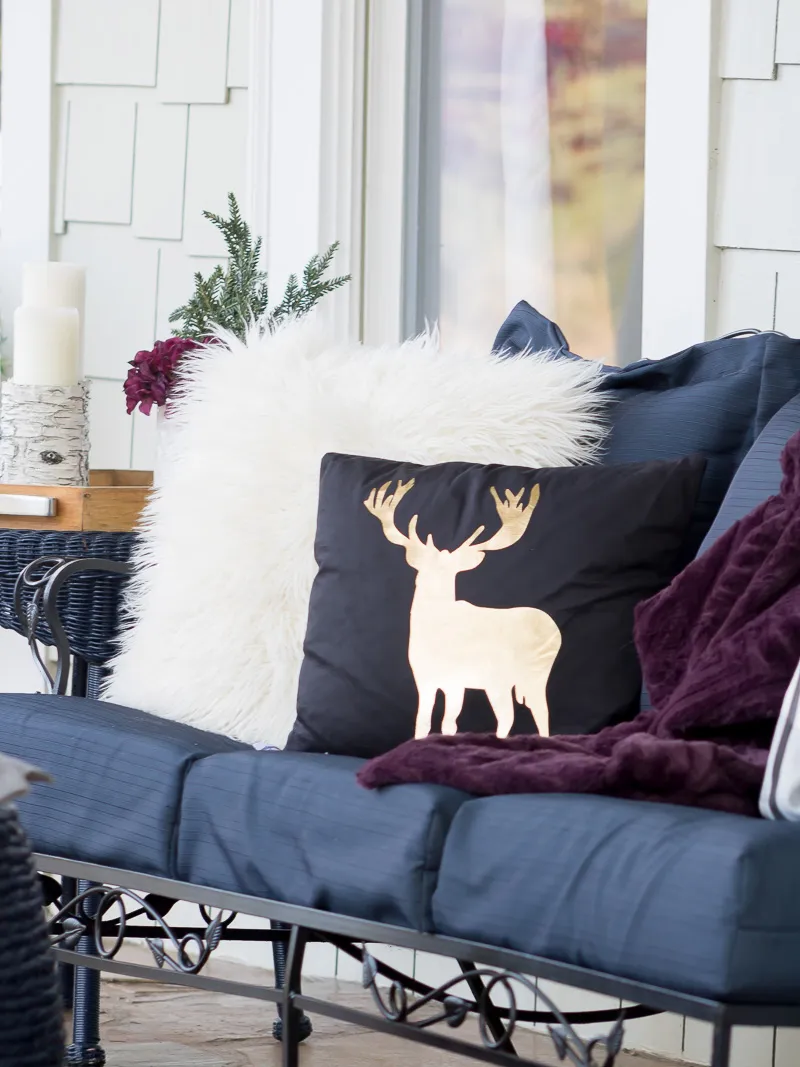 Styling a front porch to last through the Winter - Duke Manor Farm by Laura  Janning