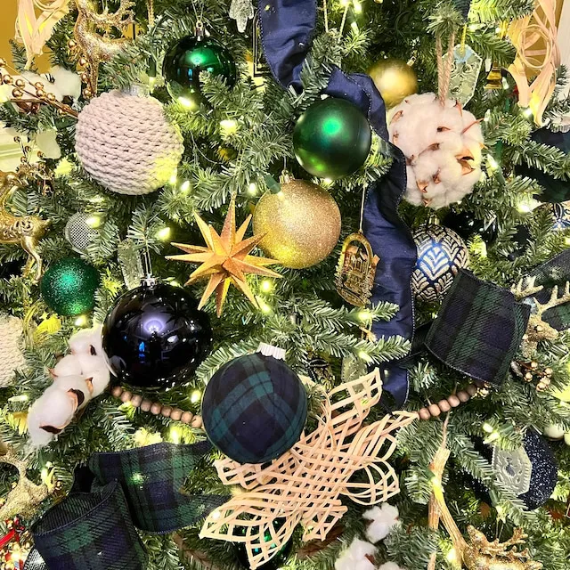 Tartan Christmas Ornament Black Watch Plaid Christmas Ornament: Classic  Holiday Tree Decor UK