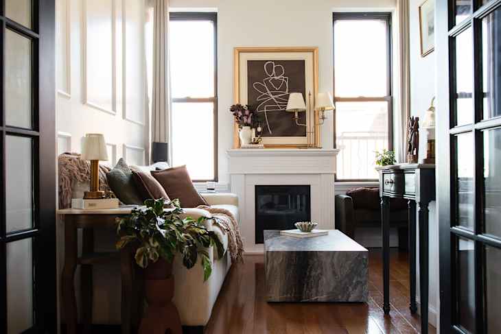 The 5 Best Narrow Living Room Ideas We've Seen So Far This Year (They're Great for Small Spaces!) | Apartment Therapy