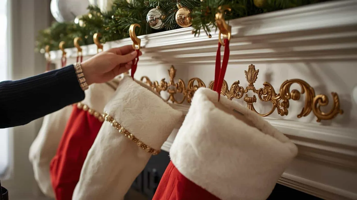 The 6 Best Elegant Stocking Holders for a Luxurious Mantel