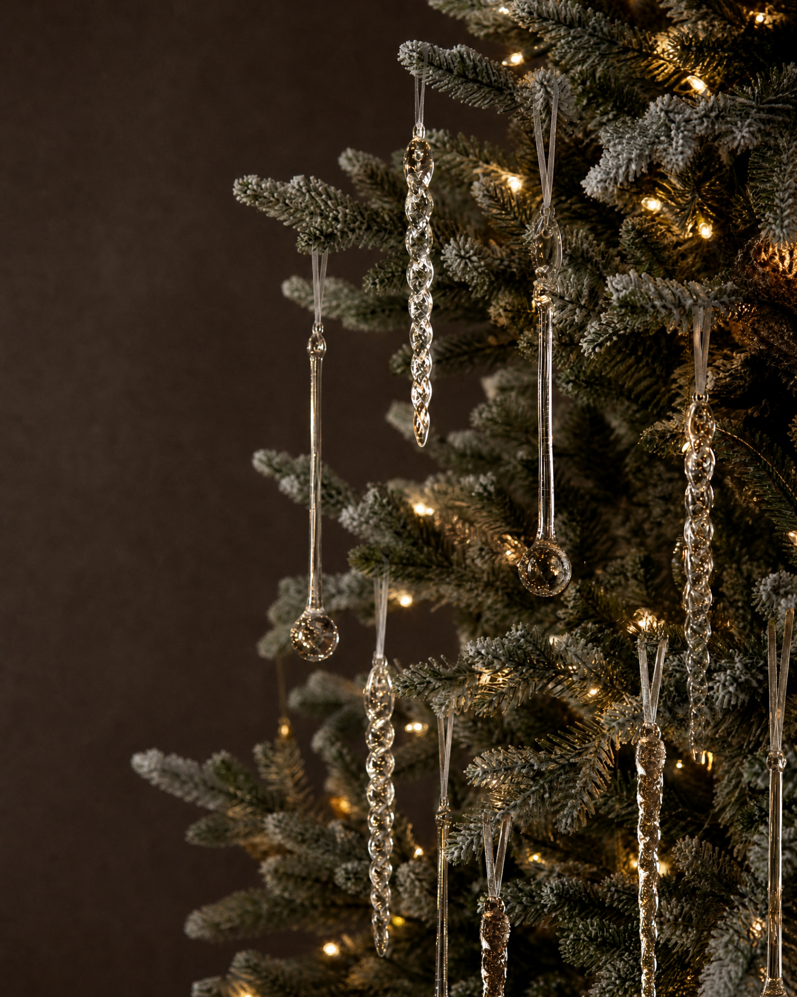The Crystal Twist Icicle Set (30 pc) | 25th and Noel – 25th and Noel | Christmas Shop, Christmas Ornaments, Christmas Decor