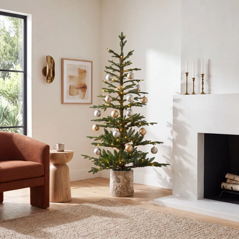 The Holiday Aisle® White 5' Pre-Lit Fir Christmas Tree & Reviews | Joss &  Main