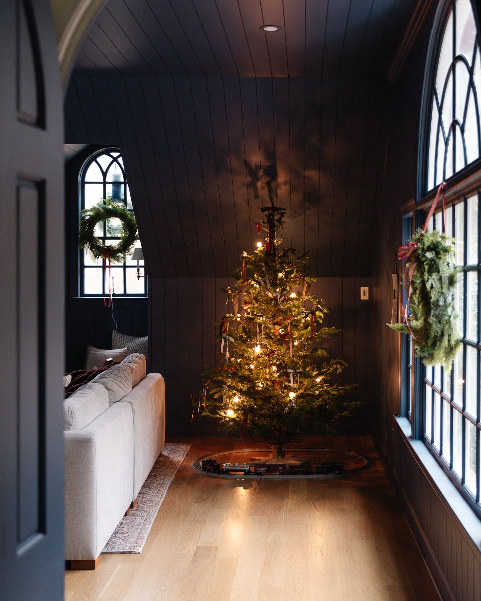 The Most Realistic Faux Christmas Trees - Chris Loves Julia