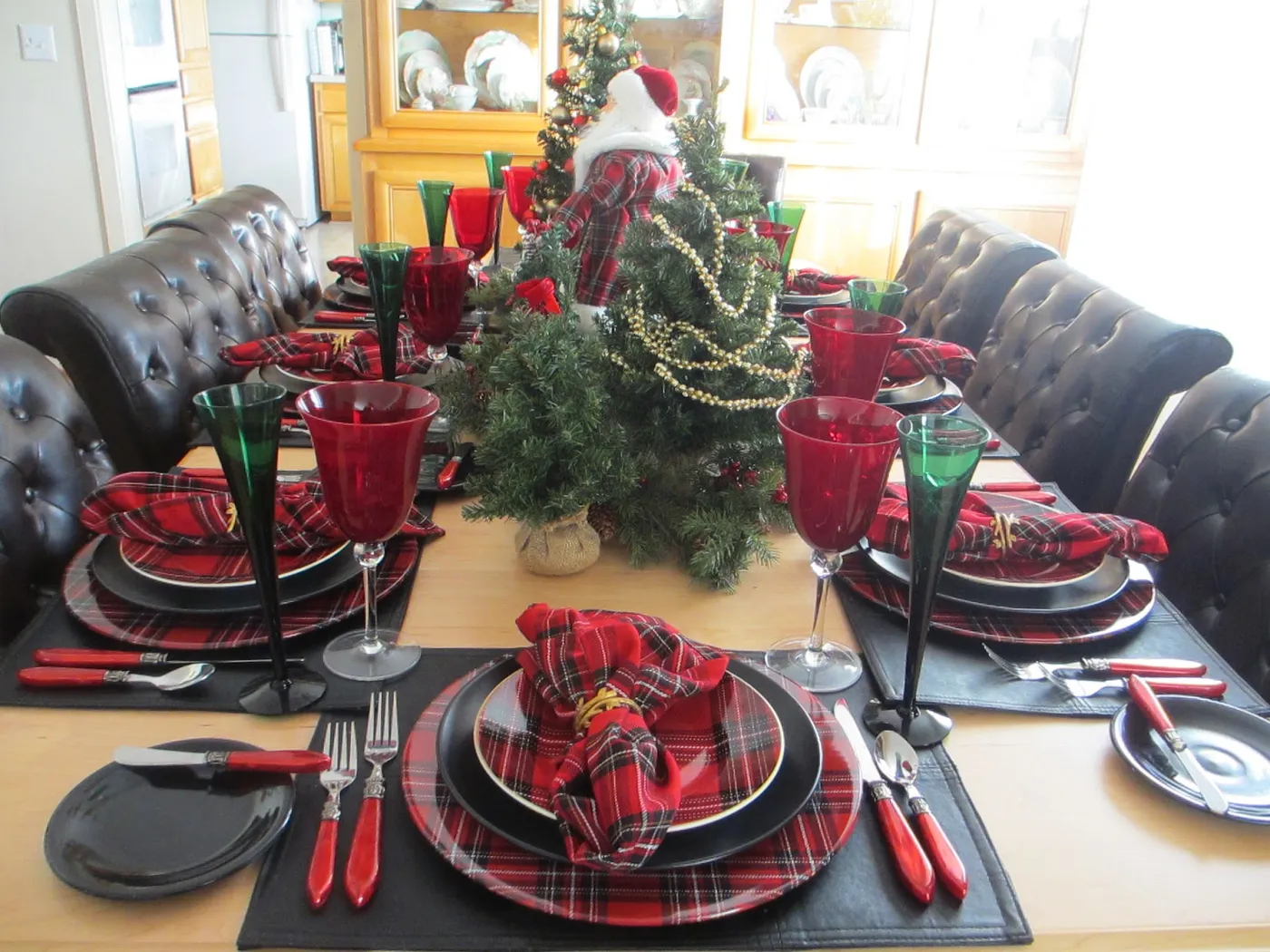 The Welcomed Guest: Tartan Christmas Tablescape