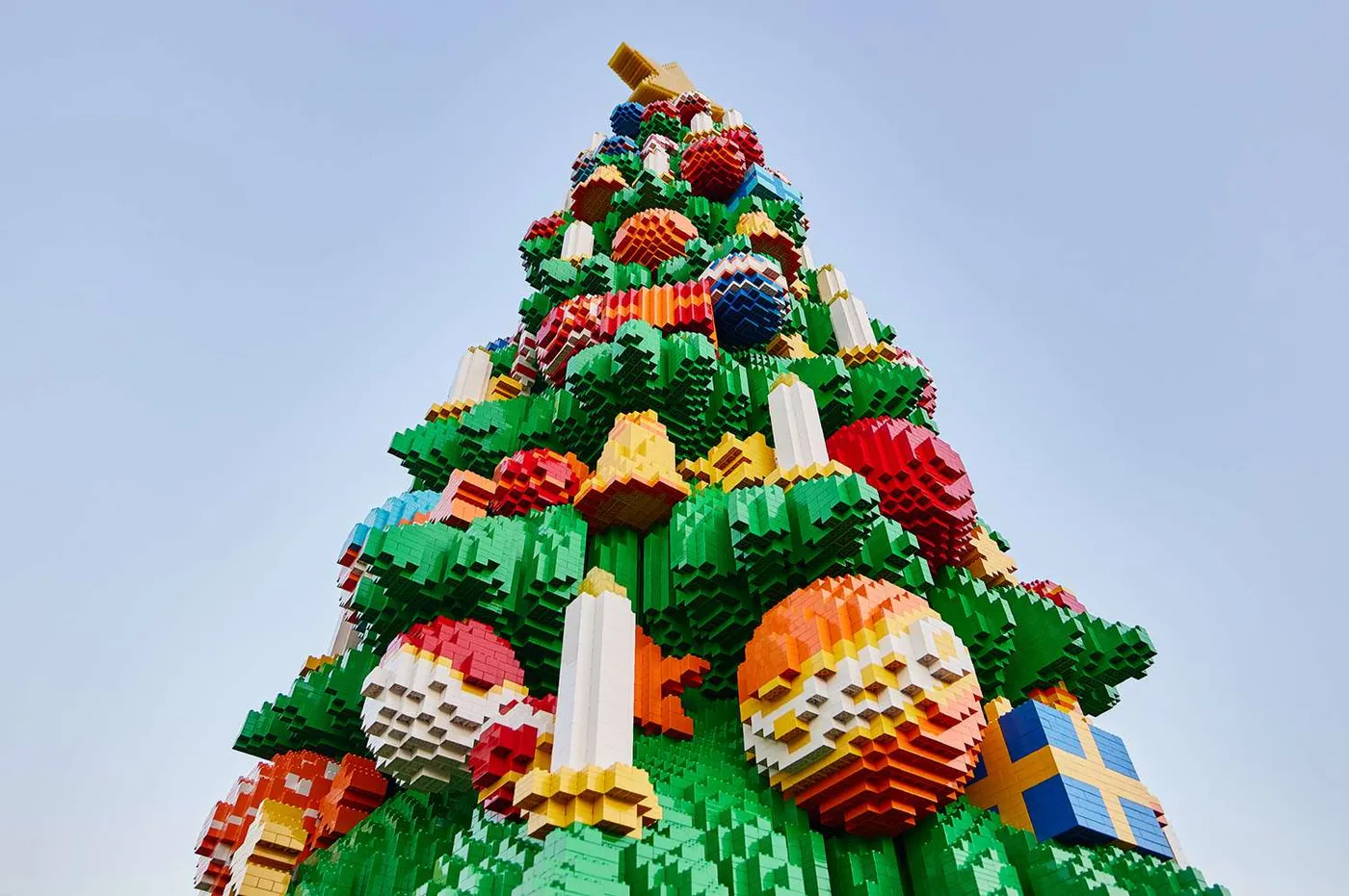 This 35-foot-tall Christmas Tree Is Made of 364,000 Legos and Took Over 3,000 Hours to Build — Here's How to See It