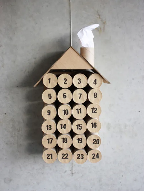 Toilet Paper Rolls Toys Paper Advent Calendars How To Make Advent Calendar  For Kids, Step By