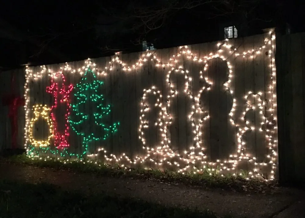 Tonight's lights: On the fence in Alki | West Seattle Blog...